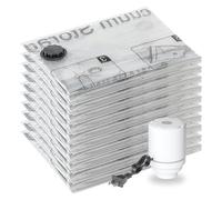 SUOCO 10 Jumbo XXL Vacuum Storage Bags with Electric Pump, Space Saver Bags, Compression Airtight Sealer Bags for Travel, Clothes, Pillows, Comforters, Blankets