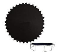 SUOGROLI Jumping Bed Mat High Elastic Round Jumping Mat Water-Resistant Jumping Pad Replacement Jumping Mat for Trampoline Replacement Accessories,5FT,Black