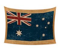 suojapuku Tapestry Wall Hanging,vintage australian flag,Tapestry for Bedroom Living Room Home Wall Art Decor