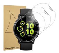 Suoman 6Pcs Screen Protector for Garmin VivoActive 6 Screen Cover | TPU Soft Membrane Surface Screen,HD Clear,Anti Scratch,Touch Sensitive,Ultra-thin Full Coverage Protection