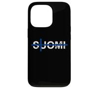Suomi Finland Finnish Flag Scandinavia Travel Holiday Case for iPhone 13 Pro