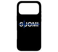 Suomi Finland Finnish Flag Scandinavia Travel Holiday Case for iPhone 17 Pro Max