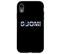 Suomi Finland Finnish Flag Scandinavia Travel Holiday Case for iPhone XR