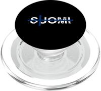 Suomi Finland Finnish Flag Scandinavia Travel Holiday PopSockets PopGrip for MagSafe