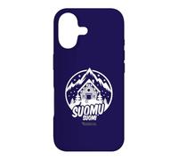 Suomu Ski Area Lettering and Mountain Hut Case for iPhone 17