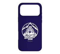 Suomu Ski Area Lettering and Mountain Hut Case for iPhone 17 Pro Max