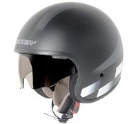 Suomy 70's Racing Jet Helmet, black, size S for Men