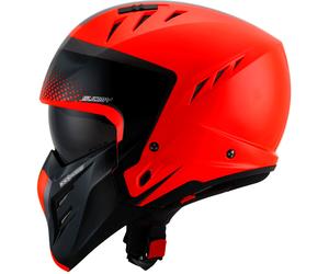 Suomy Armor Crew, modular helmet S Matt Black/Neon-Orange