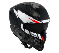 Crossover Helmet Suomy ARMOR Hi Volt Matt Black/White