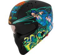 Suomy Armor Mizu Kasai, modular helmet M Matt Black/Blue/Green/Orange