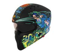 Suomy Armor Mizu Kasai, modular helmet L Matt Black/Blue/Green/Orange