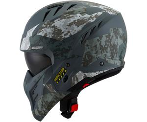 Suomy Armor Urban Squad Camo, modular helmet XL Matt Dark Grey/Light Grey
