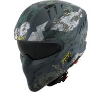 Suomy Armor Urban Squad Jet Helmet, black-green-brown, size XL for Men