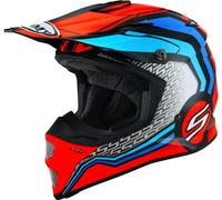 Suomy MX Speed Pro Forward Motocross Helmet, blue-orange, size XL for Men