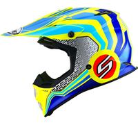 Suomy MX Speed Pro Forward, motocross helmet Mips XXL Blue/Light Blue/Neon-Yellow/Red