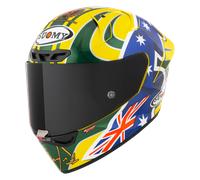 Suomy S1-XR GP Troy Bayliss Replica 2005, full face helmet L Yellow/Green/Blue