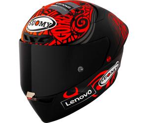 Suomy S1-XR GP Pecco Bagnaia Replica 2024, full face helmet M Matt Black/Red