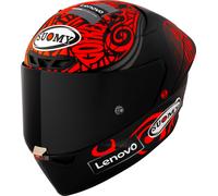 Suomy S1-XR GP Pecco Bagnaia Replica 2024, full face helmet XS Matt Black/Red
