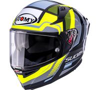 Suomy Speedstar 2 Parallax, full face helmet XS Black/Neon-Yellow/Grey/White