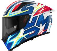 Suomy Speedstar 2 Twostars Helmet, white-red-blue, size L for Men