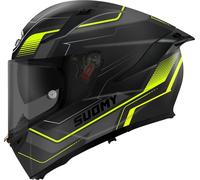 Suomy Speedstar 2 Visual Helmet, black-yellow, size L for Men
