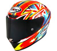 Suomy SR-GP EVO Fullspeed, full face helmet M Red/Blue/Yellow/White