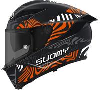 Suomy Stellar 2 Molten Helmet, black-orange, size 2XL for Men