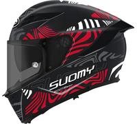 Suomy Stellar 2 Molten Helmet, black-red, size 2XL for Men