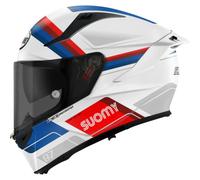 Suomy Speedstar 2 Vantage Helmet, white-blue, size S for Men
