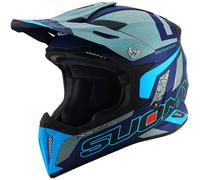 Suomy X-Wing Reel E06 Motocross Helmet, grey-blue, size XL for Men