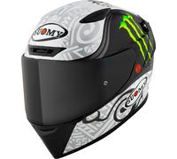 Suomy Track1 Pecco Bagnaia Winter Monster Replica 2023, full fac XL White/Grey/Black/Green