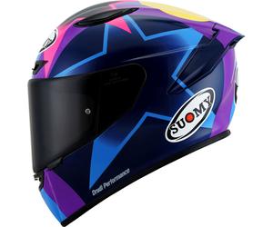 Suomy Track-1 Bastianini Replica, full face helmet L Black/Pink/Purple/Blue