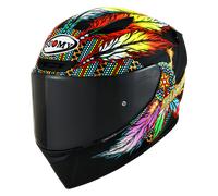 Suomy Track-1 Chieftain, full face helmet L Matt Black/Purple/Red/Yellow