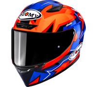 Suomy Track-1 Firestorm, full face helmet S Black/Blue/Orange