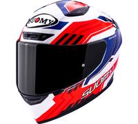 Full-Face Helmet Suomy TRACK-1 Framework White/Red/Blue