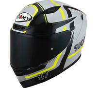 Suomy Track-1 Ninety Seven 2023 Helmet, grey-yellow, size M