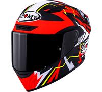 Suomy Track-1 Sam Lowes Replica 2025, full face helmet S Matt Red/Black/White/Yellow