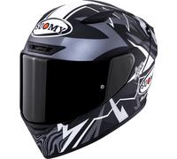 Suomy Track-1 Sam Lowes Replica 2025, full face helmet XXL Matt Black/Silver/White