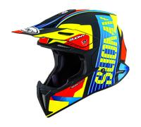 §Suomy X-Wing Amped MX Helmet Black-Light Blue§