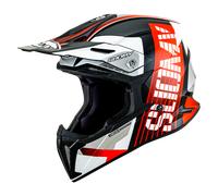 §Suomy X-Wing Amped MX Helmet Black-Red§