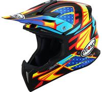 Suomy X-Wing Duel Motocross Helmet, black/yellow, size XS (53/54)