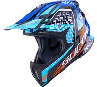 Suomy X-Wing Motley Motocross Helmet, black-blue, size M for Men