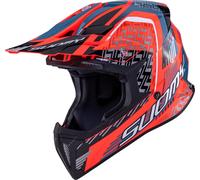 Suomy X-Wing Motley Motocross Helmet, black-red, size M for Men