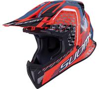 Suomy X-Wing Motley, motocross helmet M Black/Red/Grey/White