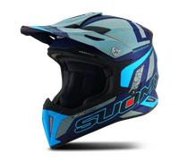 §Suomy X-Wing Reel MX Helmet Matt Blue Fluo§