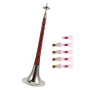 suona 1 Set Chinese Instrument For Beginner Suona Rosewood-made Suona Instrument Ethnic Wind Musical Instrument (Color : D Key)