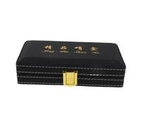 Suona Case with Divided Compartments Reed for Musicians | Black Pu and Metal Build, Preserves Curve and Elasticity, Lightweight Portable Design, Practice and Teaching Use