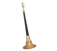 Suona,Chinese Folk Wind Musical Instrument Suona, Suona For Beginners Black Rosewood Old-fashioned Suona Instrument Oval Hole Irregular Tune Traditional Folk Suona Suona Instrument(31cm)