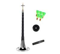 suona Chinese Instruments Suona Folk Wind Musical Instrument Key Of F Loud High Pitch Unique Timbre (Color : Ebony)