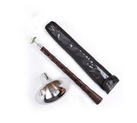 Suona Ebony D-tone Silver Bowl D-tone Gold Bowl B-flat Silver Bowl Golden Bowl (Color : B flat silver bowl)